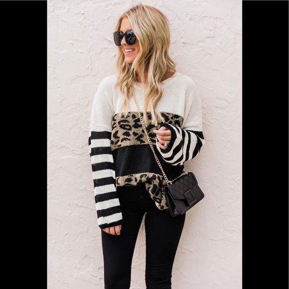 THE KATY LEOPARD SWEATER - Picture 5 of 5